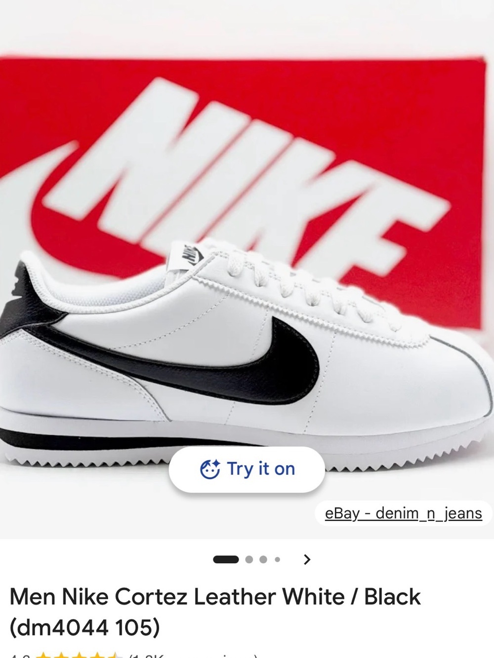 Nike leather shoes 6 1/2